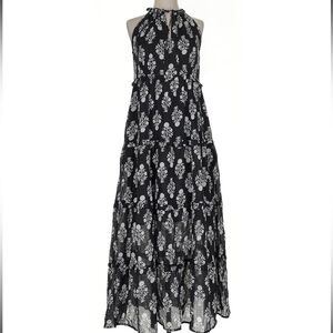 NWT Caroline Constas Sutton Tiered Floral Maxi Dress Size Small